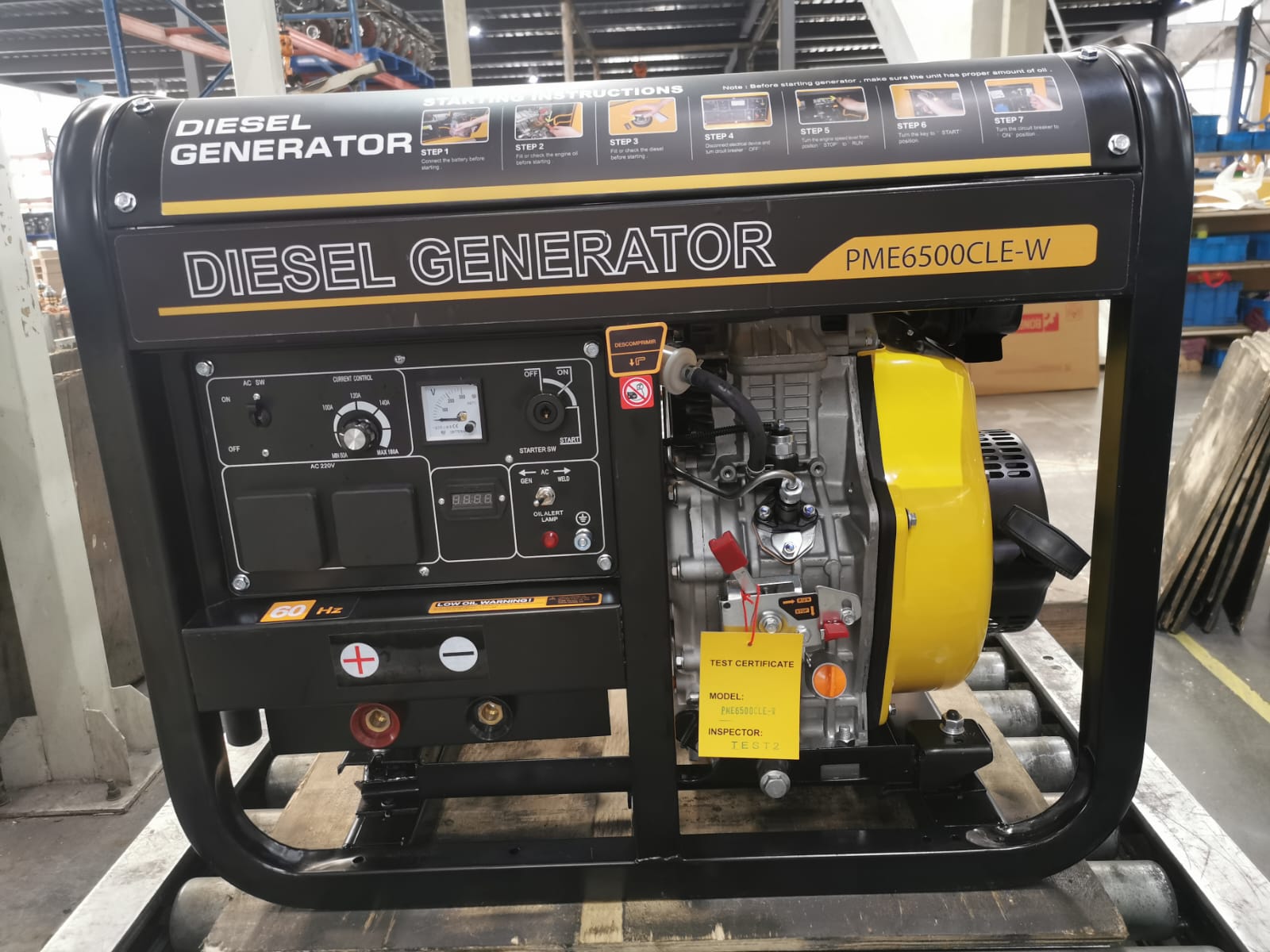Generador Motosoldador