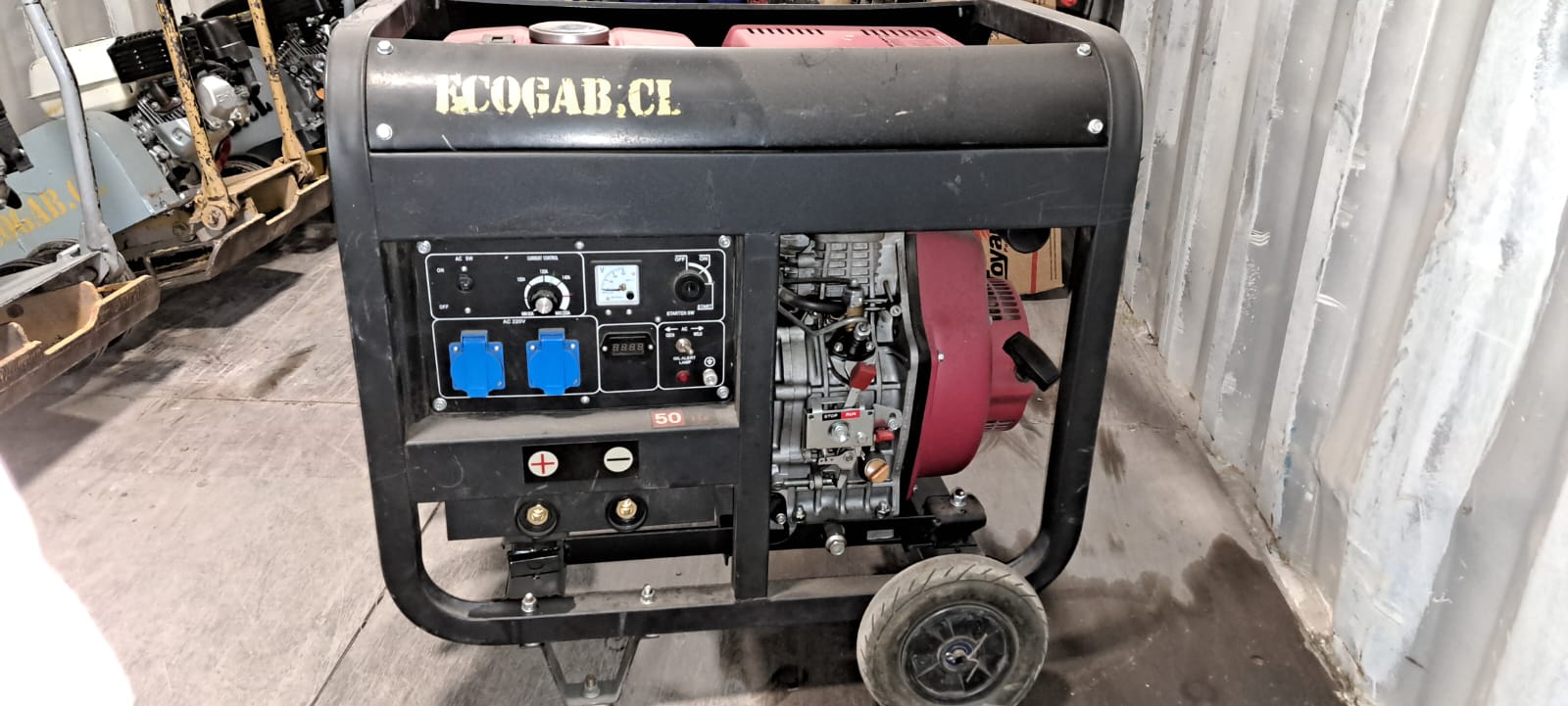 Generador Motosoldador